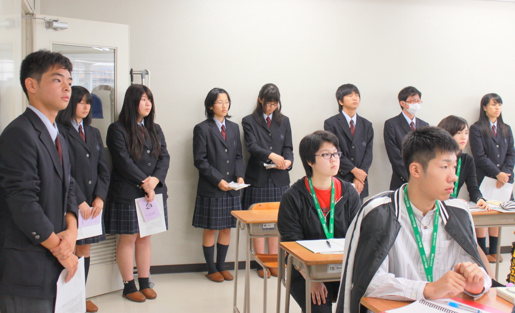 今日のbe 学校見学 岡山御津高校 専門学校ビーマックス